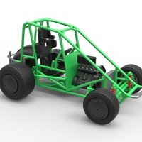 Midget car Base Scale 1:25 - Thumbnail 20