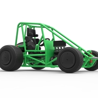 Midget car Base Scale 1:25 - Thumbnail 21