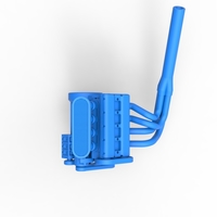 Engine of Midget car Scale 1:25 - Thumbnail 6