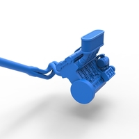 Engine of Midget car Scale 1:25 - Thumbnail 13