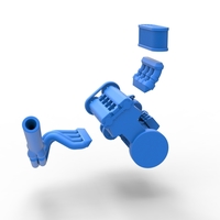 Engine of Midget car Scale 1:25 - Thumbnail 20