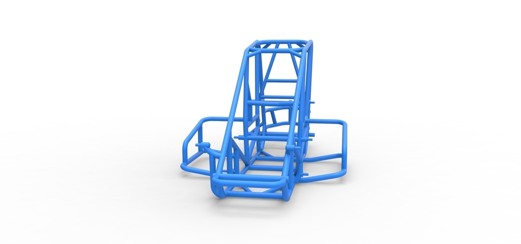 Frame of Midget car Scale 1:25 3D Print 562860