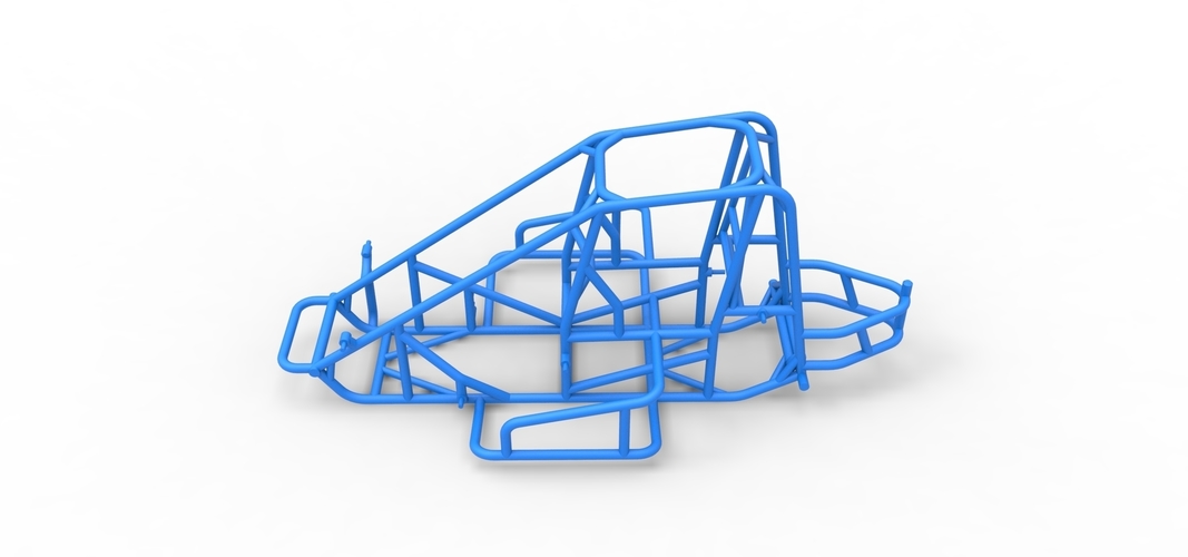 Frame of Midget car Scale 1:25 3D Print 562863