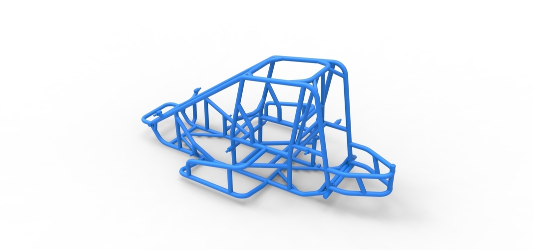 Frame of Midget car Scale 1:25 3D Print 562865