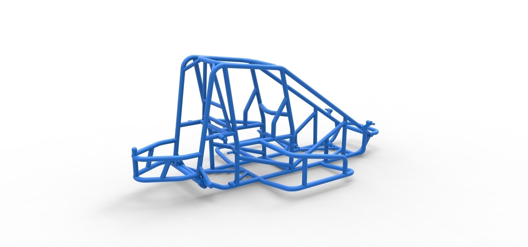 Frame of Midget car Scale 1:25 3D Print 562868