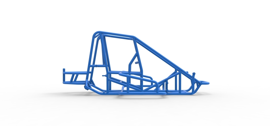 Frame of Midget car Scale 1:25 3D Print 562869