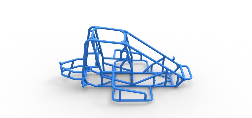 Frame of Midget car Scale 1:25 3D Print 562870