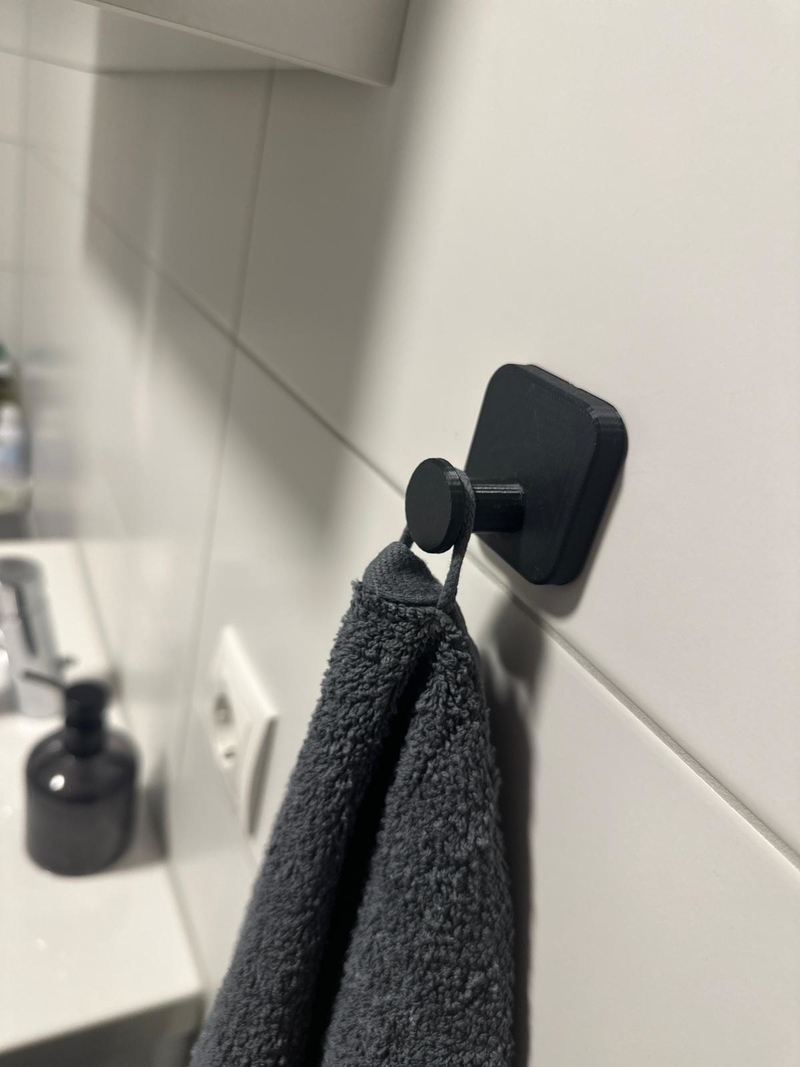 towel holder without drilling