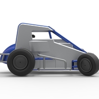 Midget car while turning Scale 1:25 - Thumbnail 18