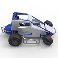 Midget car while turning Scale 1:25 - Thumbnail 19