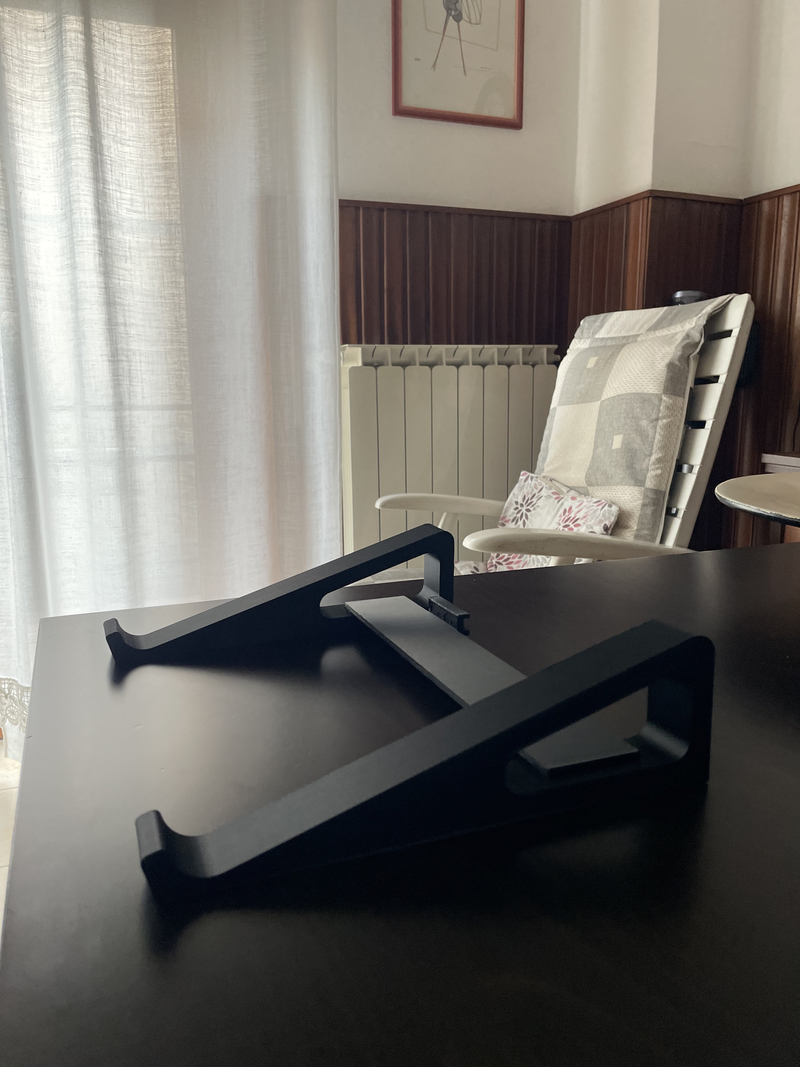 Computer Inclined Inclined Laptop Stand - Pinshape