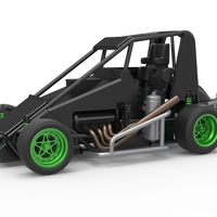 Pavement Midget car Scale 1:25 - Thumbnail 1