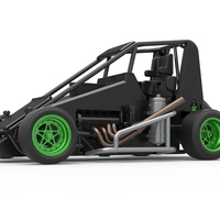 Pavement Midget car Scale 1:25 - Thumbnail 2