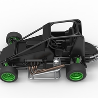 Pavement Midget car Scale 1:25 - Thumbnail 9