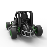 Pavement Midget car Scale 1:25 - Thumbnail 13