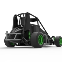 Pavement Midget car Scale 1:25 - Thumbnail 17