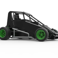 Pavement Midget car Scale 1:25 - Thumbnail 21