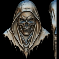 SKULL OF THE DEATHBRINGER 3D MODEL PRINT - Thumbnail 1