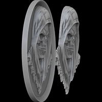 SKULL OF THE DEATHBRINGER 3D MODEL PRINT - Thumbnail 5