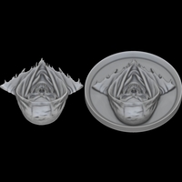 SKULL OF THE DEATHBRINGER 3D MODEL PRINT - Thumbnail 10