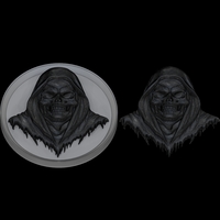 SKULL OF THE DEATHBRINGER 3D MODEL PRINT - Thumbnail 13