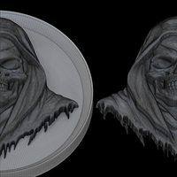 SKULL OF THE DEATHBRINGER 3D MODEL PRINT - Thumbnail 14