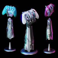 Silverhand Cyberpunk Controller stand holder joystick - Thumbnail 3