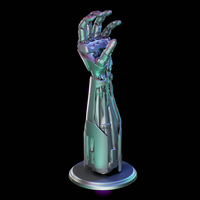 Silverhand Cyberpunk Controller stand holder joystick - Thumbnail 6