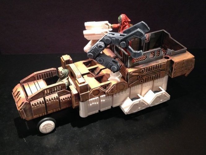 Jakku Salvage Crawler 3D Print 56319