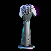 Silverhand Cyberpunk Controller stand holder joystick - Thumbnail 10