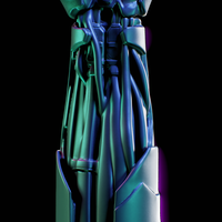 Silverhand Cyberpunk Controller stand holder joystick - Thumbnail 12