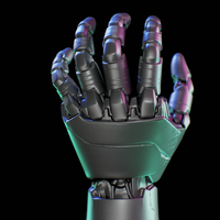 Silverhand Cyberpunk Controller stand holder joystick - Thumbnail 16