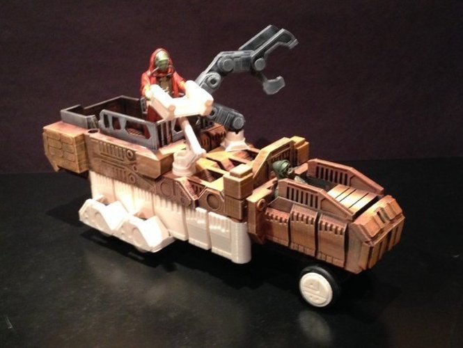 Jakku Salvage Crawler 3D Print 56320