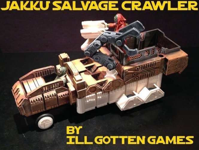 Jakku Salvage Crawler 3D Print 56322