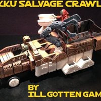 Small Jakku Salvage Crawler 3D Printing 56322