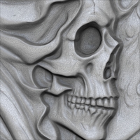 GRIM REAPER RELIEF 3D PRINT MODEL - Thumbnail 11