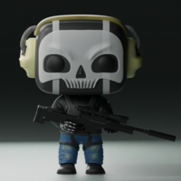 Funko Ghost Call pf Duty - Thumbnail 1