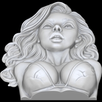 THE ENCHANTED WOMAN 3D PRINT MODEL - Thumbnail 7