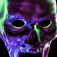 Dead living Zombie mask real mask Halloween - Thumbnail 1