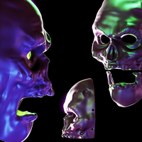 Dead living Zombie mask real mask Halloween - Thumbnail 5