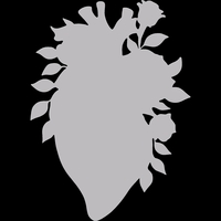 ROSE HEART SCULPTURE 3D PRINT MODEL - Thumbnail 6