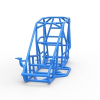 Frame of 600 Micro sprint car Scale 1:25 - Thumbnail 4