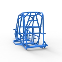 Frame of 600 Micro sprint car Scale 1:25 - Thumbnail 10