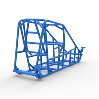 Frame of 600 Micro sprint car Scale 1:25 - Thumbnail 12