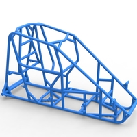 Frame of 600 Micro sprint car Scale 1:25 - Thumbnail 16