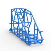 Frame of 600 Micro sprint car Scale 1:25 - Thumbnail 17