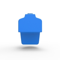 Tail tank of 600 Micro sprint car Scale 1:25 - Thumbnail 4