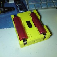 Small 18650 x 2 Battery Bank 3D Printing 56358