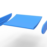 Wing of Vintage Asphalt Modified stock car Scale 1:25 - Thumbnail 12