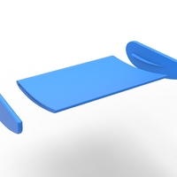 Wing of Vintage Asphalt Modified stock car Scale 1:25 - Thumbnail 13